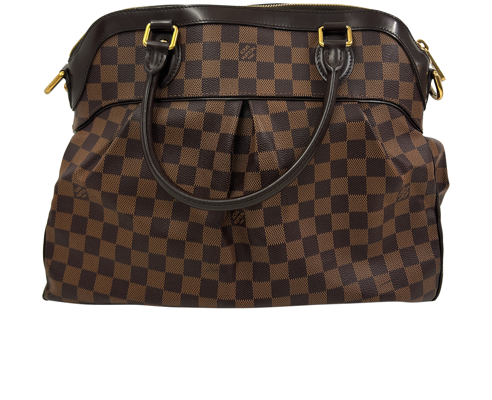 Trevi, 840&euro;, Bolso, Marrón, Canvas - General, Vista trasera